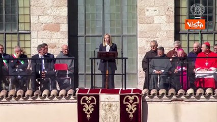 Meloni: San Francesco figura fondativa dell'identità italiana