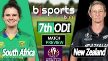 Women's World Cup 2025 | New Zealand Women vs South Africa Women 7th ODI Match Preview |