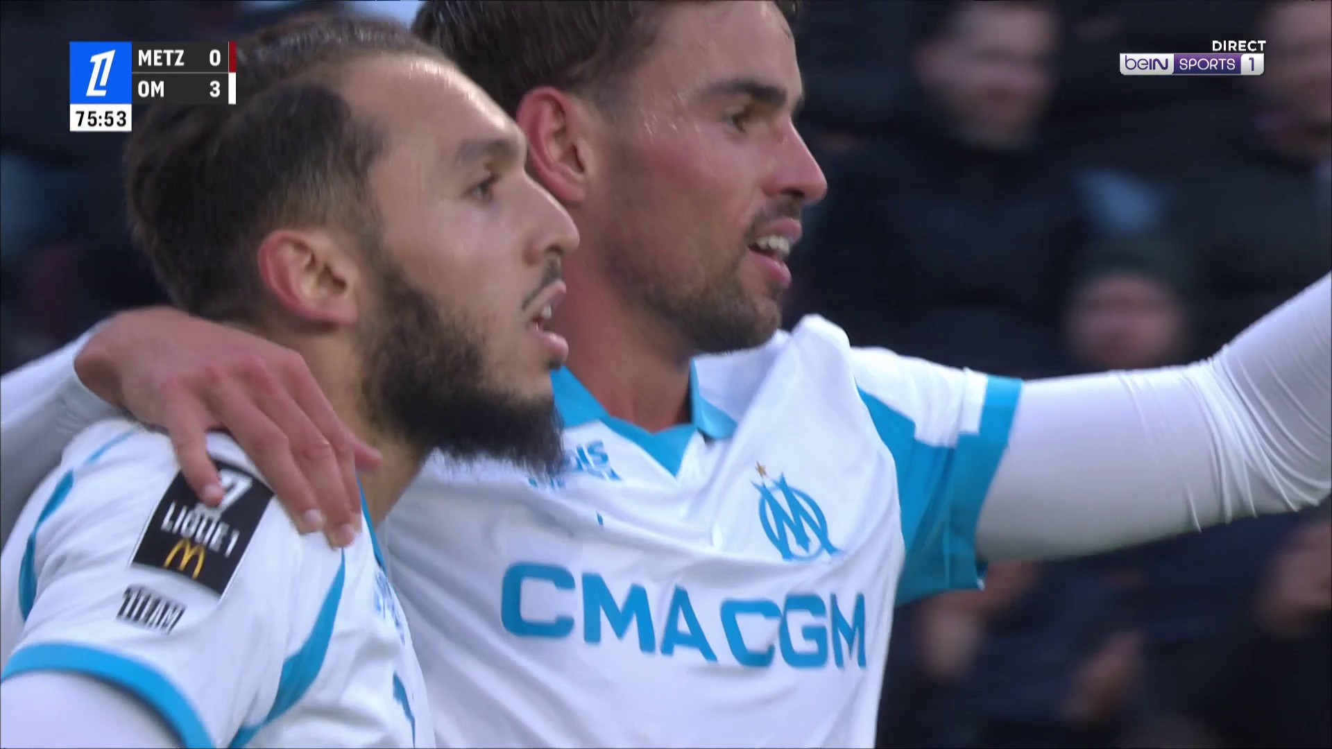 Ligue 1 : 3-0, l'OM régale avec une action magistrale !