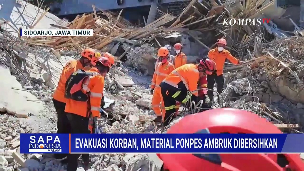 Masih Evakuasi, Tim SAR Gunakan Alat Berat dan 30 Truk Bersihkan Reruntuhan Ponpes Al-Khoziny