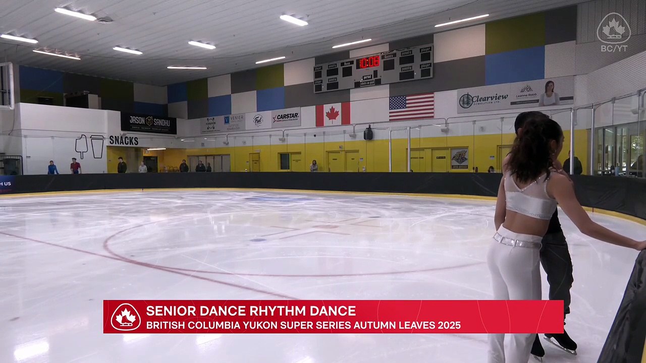 Senior Rhythm Dance & Senior Solo Rhythm Dance Rink 3 - 2025 BC/YT Section Super Series Autumn Leaves