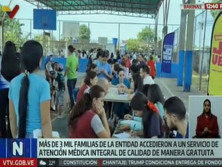 Barinas | Más de 3 mil familias se beneficiaron con jornada médica integral gratuita y de calidad
