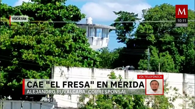 Cae 'El Fresa' en Mérida, presunto líder del Cártel del Pacífico en Chiapas