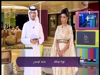 مذيعة كويتية تنهار باكية على الهواء