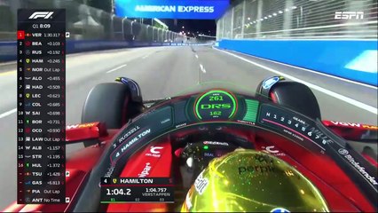 RUSSELL DA LA SORPRESA EN LA CLASIFICACIÓN DE SINGAPUR - MH SPORTS