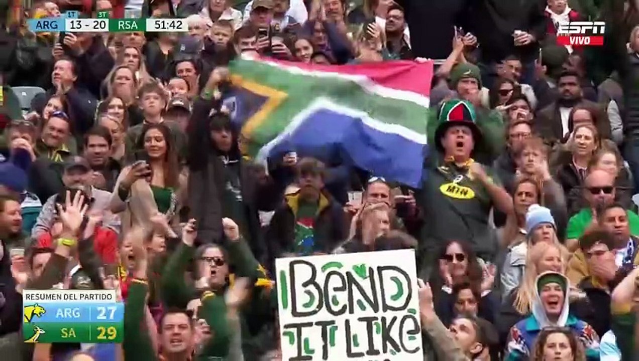 DERROTA AGÓNICA DE LOS PUMAS EN TWICKENHAM ANTE SUDÁFRICA: SPRINGBOKS GRITARON CAMPEÓN - MH SPORTS