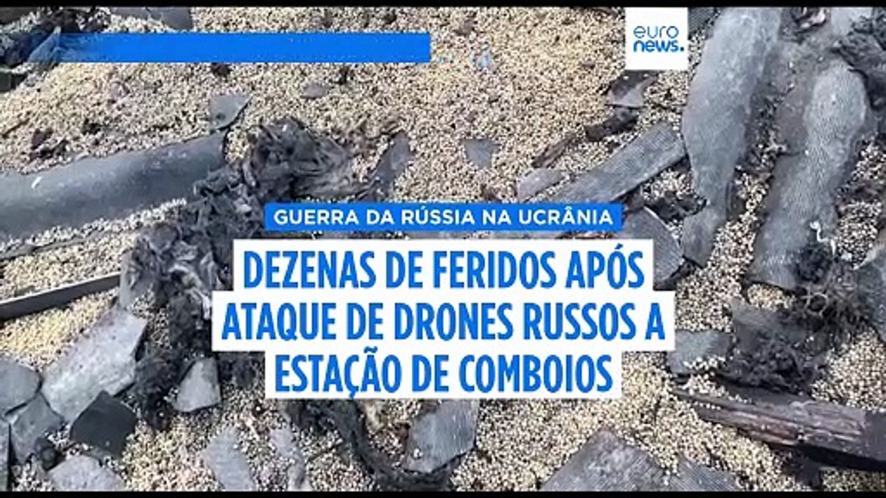Dezenas de feridos após um ataque russo "selvag...
