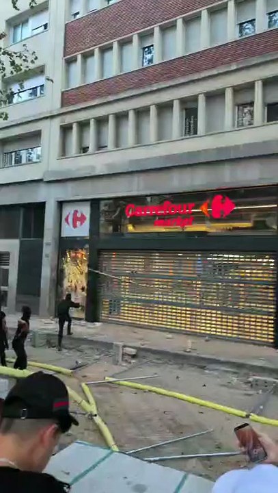 Manifestación en Barcelona