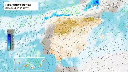 Advección de aire húmedo y cálido favorecerán algunas precipitaciones