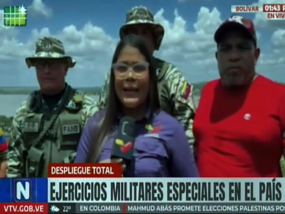 Autoridades de Bolívar participan activamente al despliegue de Ejercicios Militares Especiales