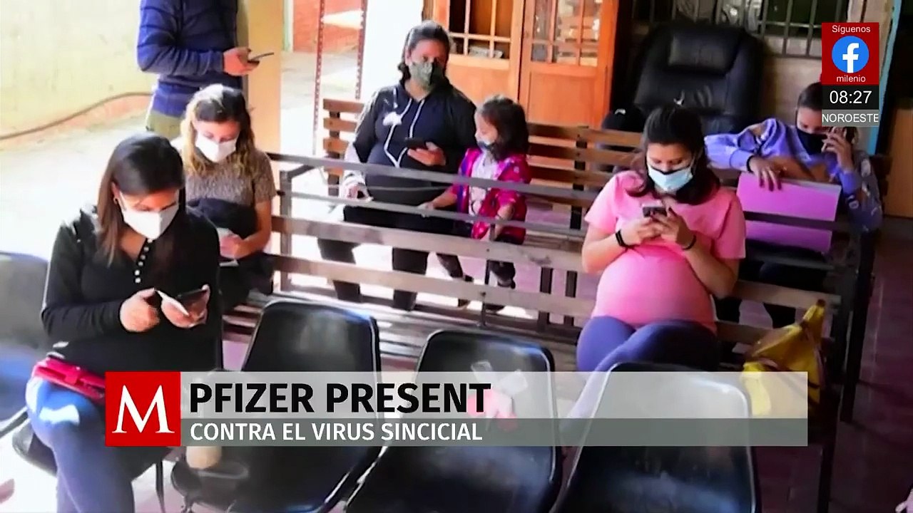 Pfizer presenta vacuna contra el virus sincicial respiratorio para embarazadas y adultos mayores