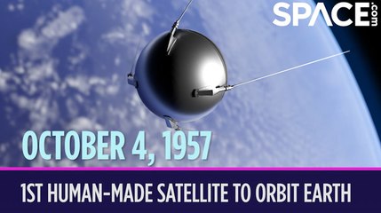 OTD in Space - October 4: Sputnik 1 Becomes 1st Human-Made Satellite to Orbit the Earth