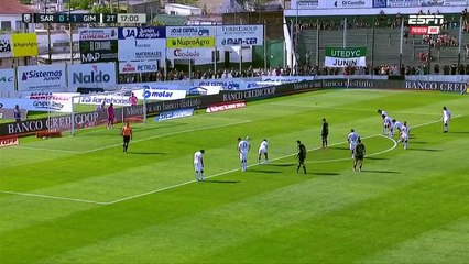 Nelson Infrán le atajó el penal Iván Morales | Sarmiento vs Gimnasia