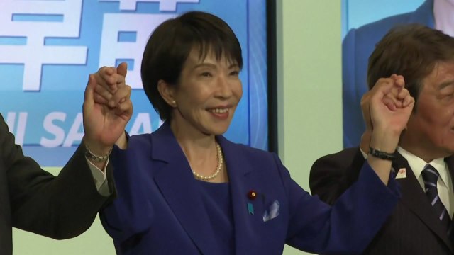 '극우 성향' 다카이치, 일본 자민당 총재 선출...첫 여성 총리 눈앞 / YTN