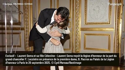 Laurent Gerra entouré de deux ex-compagnes et de sa fille Célestine : l'humoriste fier d'avoir reçu une belle récompense