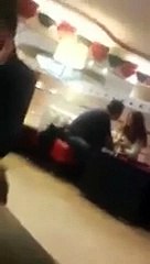 بالفيديو: إنقاذ فتاة مغربية حاولت الانتحار من شرفة مطعم