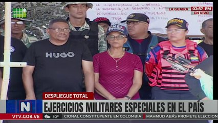 Vpdte. Sec. Cabello supervisa ejercicios de comando, control y comunicación en el estado La Guaira