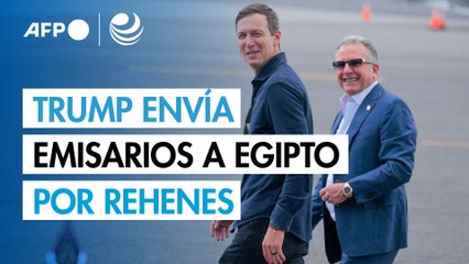 Emisarios de Trump viajan a Egipto para cerrar con Hamás la negociación sobre los rehenes