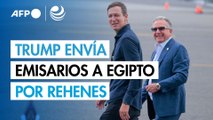 Emisarios de Trump viajan a Egipto para cerrar con Hamás la negociación sobre los rehenes