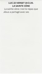 la sainte cène expliquée simplement