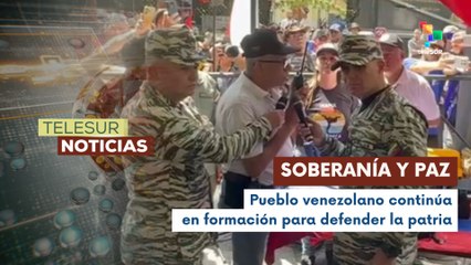 En Venezuela continúan los ejercicios militares para la defensa del país
