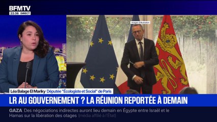 Futur gouvernement: pour Léa Balage El Mariky, députée (Écologiste et Social), "les Républicains sont la meilleure béquille avec le RN de ce qu'il reste du macronisme"