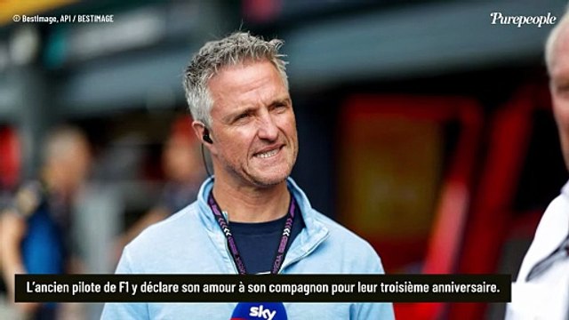 Ralf Schumacher amoureux d'un ex-homme politique français, il lui fait une belle déclaration d'amour