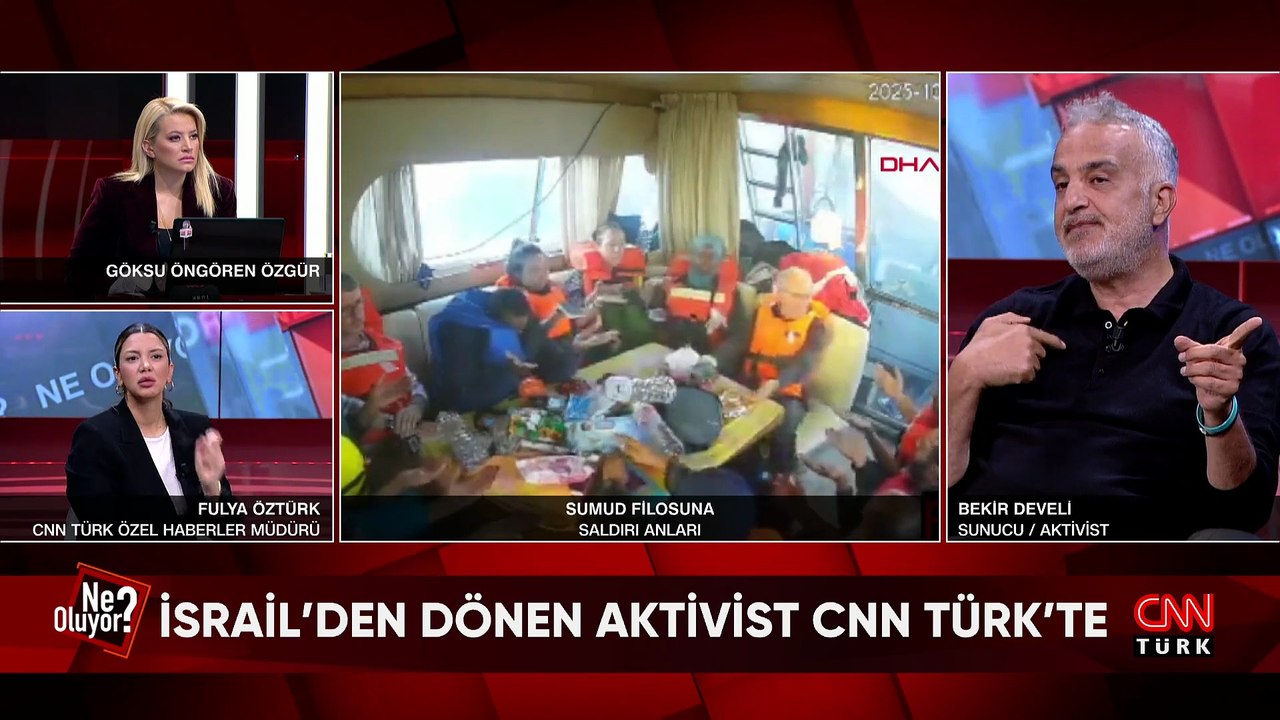 Trump'ın Gazze planı açıklaması, Aktivist Bekir Develi'nin yaşadıkları ve Türkiye'ye getirilen aktivistlerin ifadeleri Ne Oluyor?'da konuşuldu