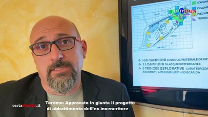 Teramo Approvato in giunta il progetto di abbattimento dell’ex inceneritore