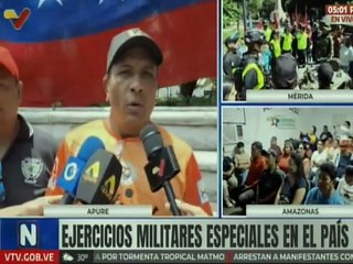 Apure | Habitantes participan voluntariamente en el despliegue de comando, control y comunicación