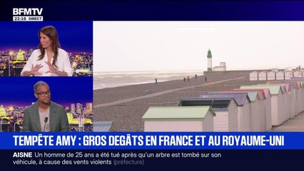 Vents violents : deux morts à cause de la tempête Amy - 04/10