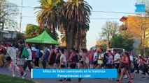 Una multitud caminó hasta Luján en otra histórica procesión