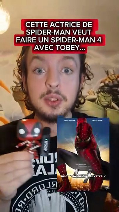 Kristen Dunst veut faire un SPIDER-MAN 4 avec Tobey Maguire