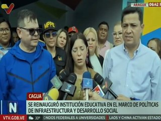Aragua | Bricomiles rehabilitaron la Escuela Básica Andrés Bello en Cagua