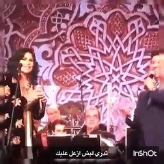 شاهدي هاني شاكر يشارك أحلام الغناء على مسرح الموسيقى العربية