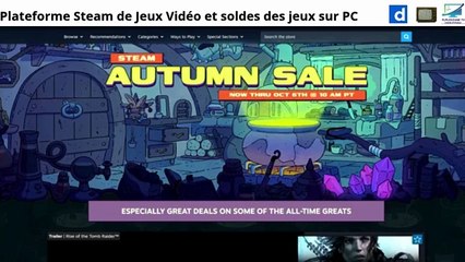 Jeux Vidéo : Plateforme Steam de Jeux Vidéo et soldes des jeux sur PC (Fr,2025)