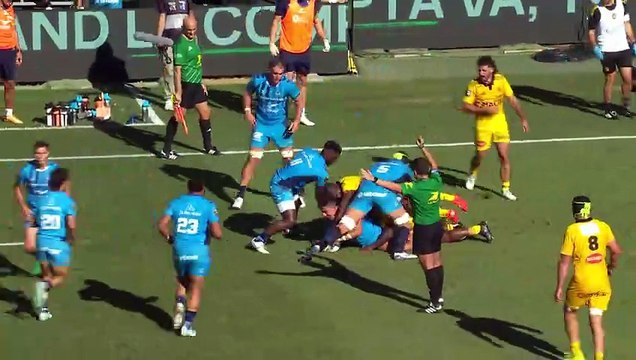 TOP 14 - Essai de Alexis BERNADET (MHR) - Montpellier Hérault Rugby - Stade Rochelais