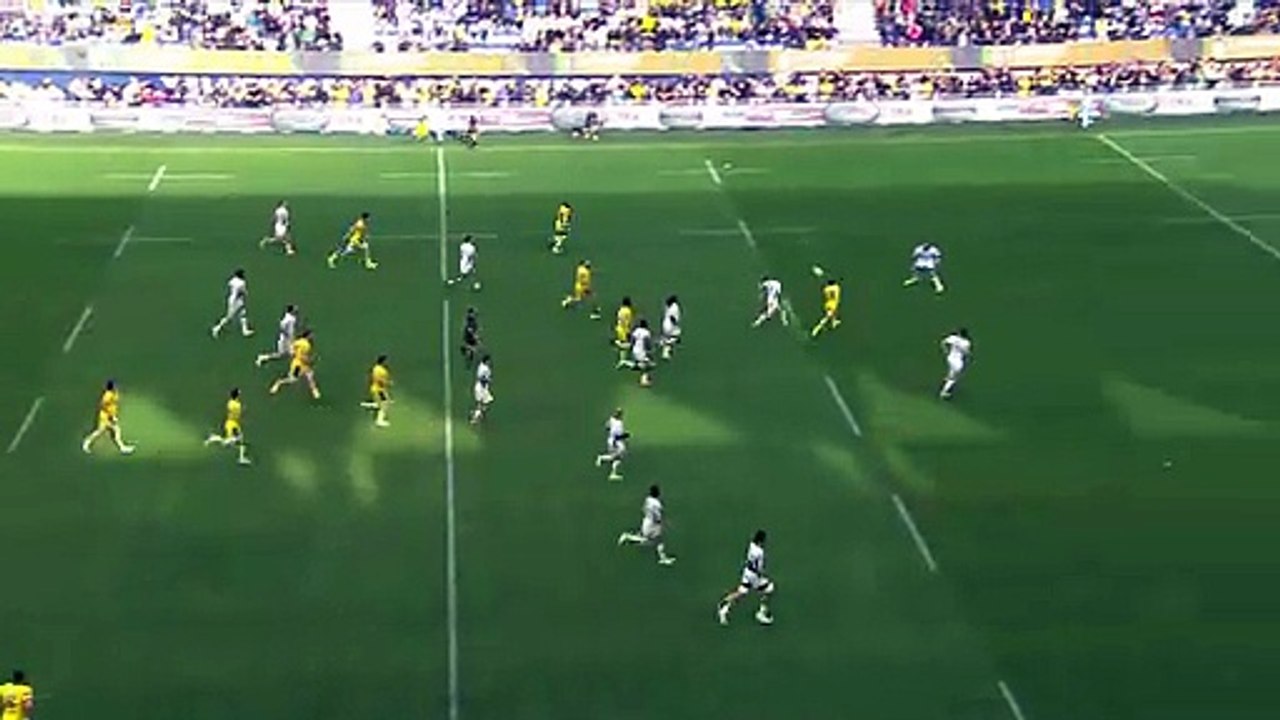 TOP 14 - Essai de Alivereti RAKA (ASM) - ASM Clermont - US Montauban