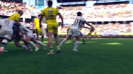 TOP 14 - Essai de Hugo ZABALZA (USM) - ASM Clermont - US Montauban