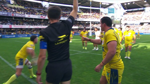 TOP 14 - Essai de Joris JURAND 2 (ASM) - ASM Clermont - US Montauban