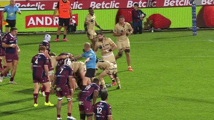 TOP 14 - Essai de Esteban GONZALEZ 2 (LOU) - Union Bordeaux-Bègles - LOU Rugby