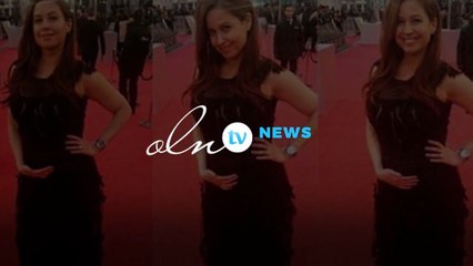 ريا أبي راشد تستعرض حملها على السجادة الحمراء