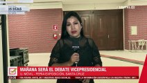 Debate: Ministerio de Gobierno garantiza seguridad para candidatos y simpatizantes