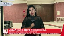 Debate: Ministerio de Gobierno garantiza seguridad para candidatos y simpatizantes