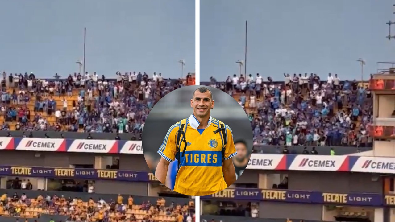 Afición del Cruz Azul canta en contra de Nahuel Guzmán tras homenaje en Tigres vs Cruz Azul