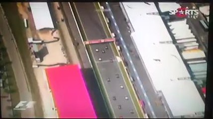 2012 Belgian Grand Prix Race Start (Star Sports Taiwan)