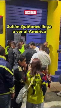 Quiñones, el ex del Ame presente en Ciudad de Los Deportes para el partido contra el Santos