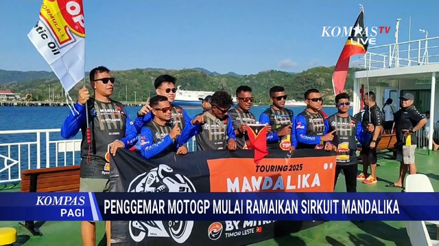 Penggemar MotoGP Padati Sirkuit Mandalika, Antusias Saksikan Aksi Marc Marquez | KOMPAS SPORT