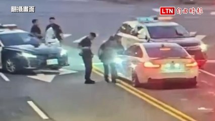 酒駕停路口昏睡還衝撞警車 警破窗逮人又搜出喪屍煙彈