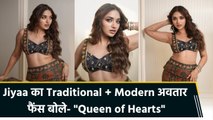 Jiyaa Shankar ने अपने traditional look को दिया मॉडर्न टच , स्टाइल किया यूनिक आउटफिट
